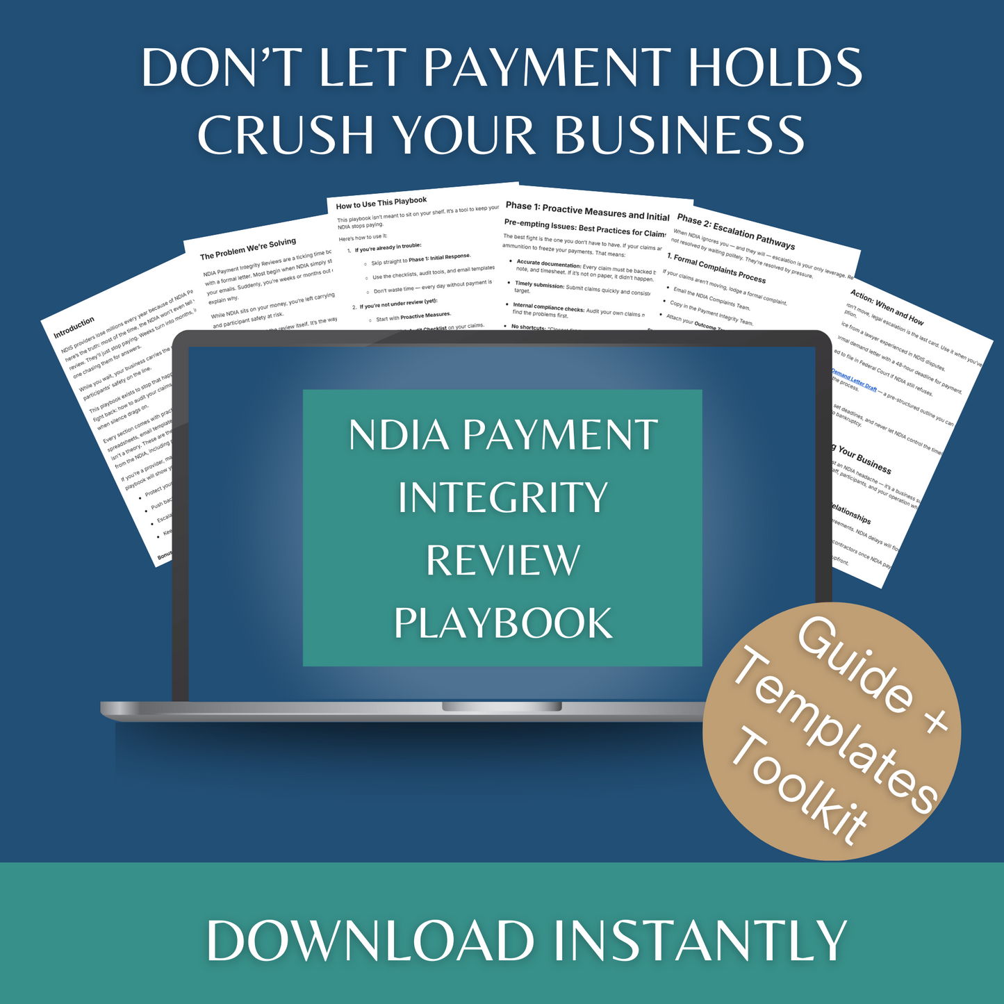 The Payment Integrity Playbook I Guide + Templates Toolkit